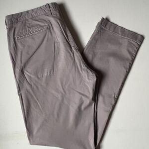 J. Crew Mens Pants 36 x 32 Stretch Chino Khaki 770 Straight Cotton